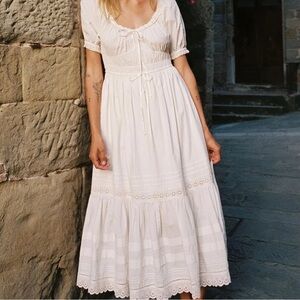 NWT Christy Dawn Brynne Dress in Pearl